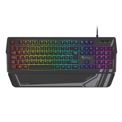 GENESIS Rhod 350 RGB teclado Juego USB QWERTY Español Negro