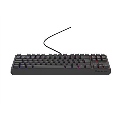 GENESIS Thor 230 TKL teclado Juego USB QWERTY Español Negro