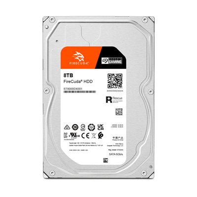 Seagate FireCuda ST8000DXA01 disco duro interno 8 TB 7200 RPM