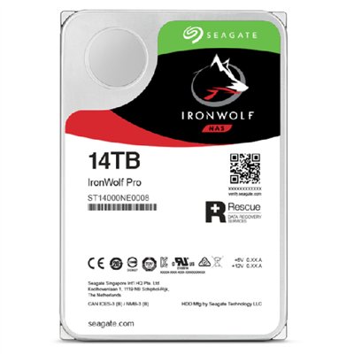 Seagate IronWolf Pro ST14000NT001 disco duro interno 14 TB 7200