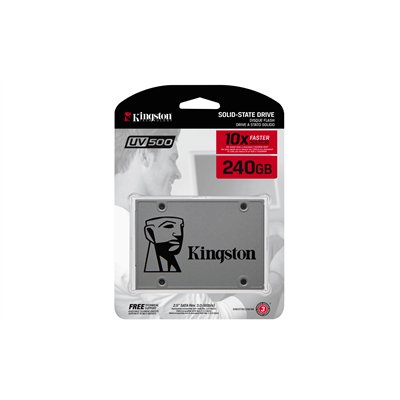 Kingston Technology UV500 240 GB 2.5" Serial ATA III 3D TLC