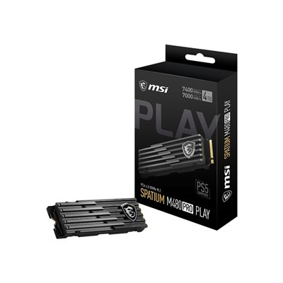 MSI SPATIUM M480 PRO PCIe 4.0 NVMe M.2 PLAY 2 TB PCI Express