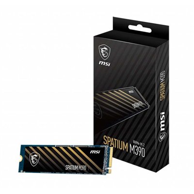 MSI SPATIUM M390 NVME M.2 500GB unidad de estado sólido PCI