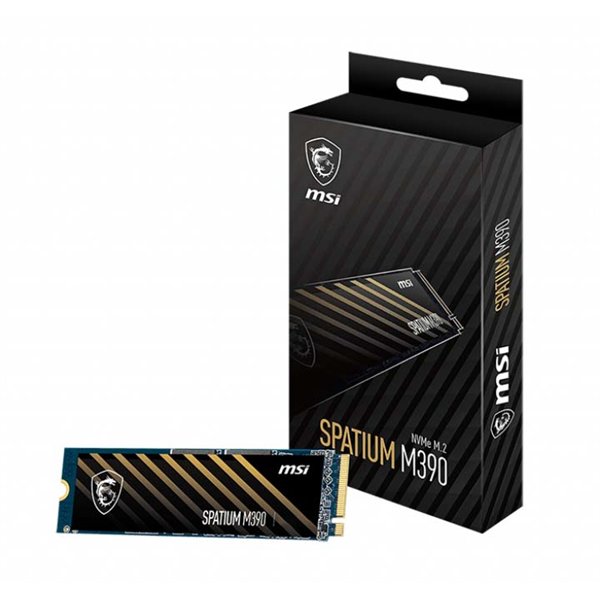 MSI SPATIUM M390 NVME M.2 500GB unidad de estado sólido PCI Express 3D NAND