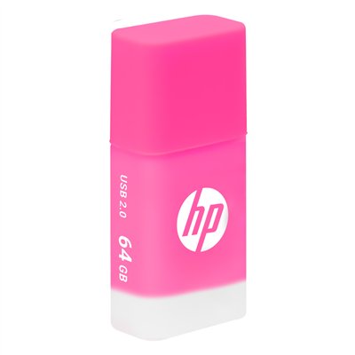 Pen Drive HP v168 Memoria USB 64 GB USB 2.0 Rosa