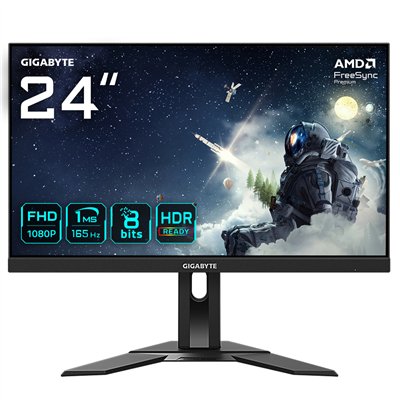 GIGABYTE G24F 2 24" FHD Monitor de juego - 1920 x 1080, 165 Hz