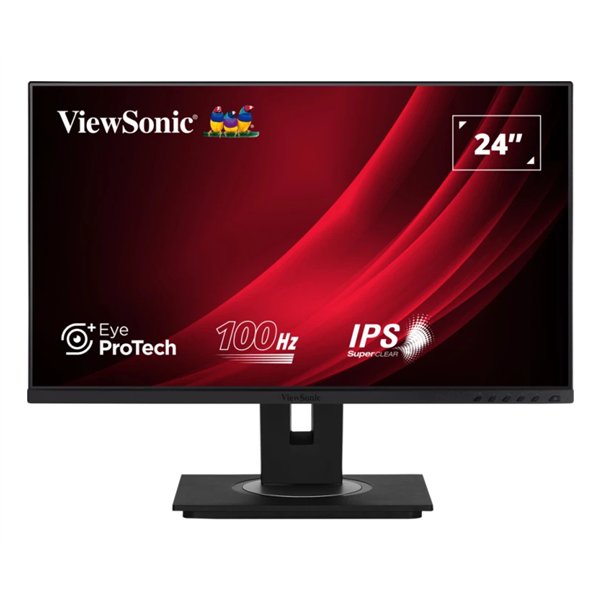 Viewsonic VG Series VG2448A-2 pantalla para PC 60,5 cm (23.8") 1920 x 1080 Pixeles Full HD LED Negro