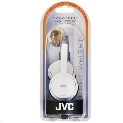 JVC HA-L50 Auriculares Blancos Reto con toma Jack 3.5mm