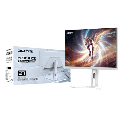 GIGABYTE M27QA ICE 27" Monitor de juegos QHD - 2560 x 1440