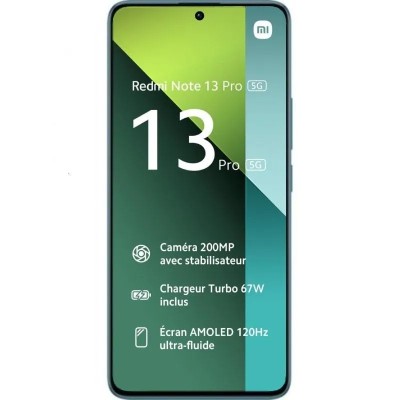 Xiaomi Redmi Note 13 Pro 5G Verde azulado 256GB 8GB 6.67"