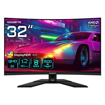 GIGABYTE M32QC 31.5" Monitor de Juego Curvo QHD - 2560 x 1440