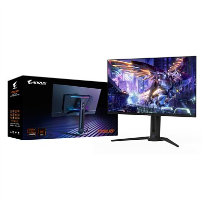 GIGABYTE Monitor de juegos OLED AORUS FO32U2P de 32” - 3840 x