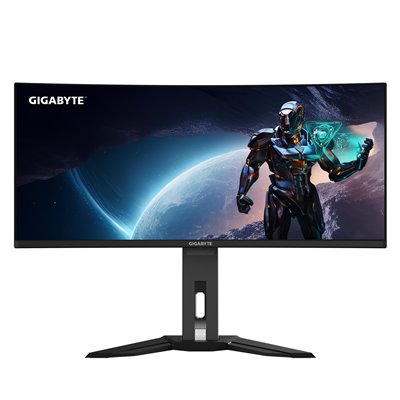 GIGABYTE Monitor de juegos curvo OLED WQHD MO34WQC2 de 34" -