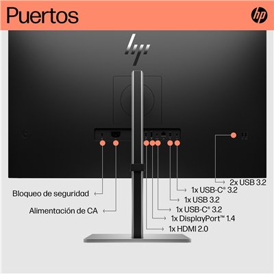 HP Monitor USB-C 4K E32k G5