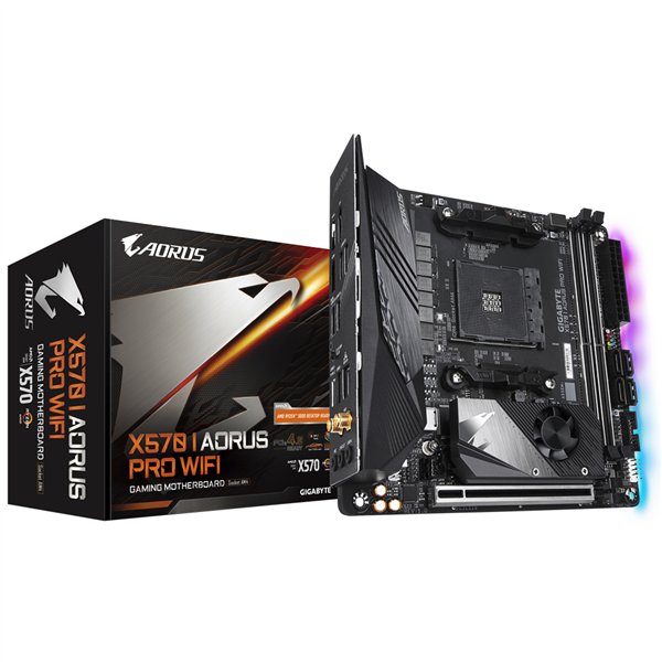 GIGABYTE X570 I AORUS PRO WIFI (rev. 1.0) AMD X570 Zócalo AM4 mini ITX