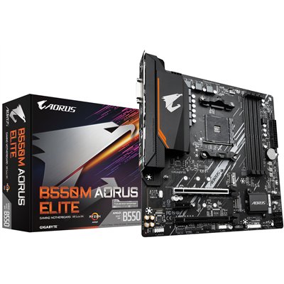 GIGABYTE B550M AORUS ELITE placa base AMD B550 Zócalo AM4 micro