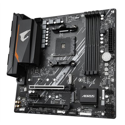 GIGABYTE B550M AORUS ELITE placa base AMD B550 Zócalo AM4 micro