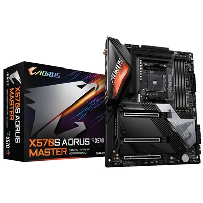 GIGABYTE X570S AORUS MASTER placa base AMD X570 Zócalo AM4 ATX