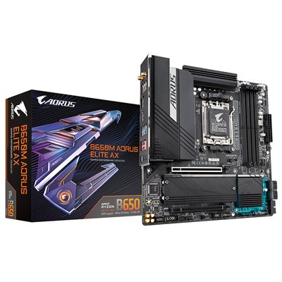 GIGABYTE B650M AORUS ELITE AX Placa base - AMD Ryzen serie