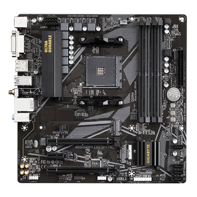 GIGABYTE B550M DS3H AC placa base AMD B550 Zócalo AM4 micro ATX