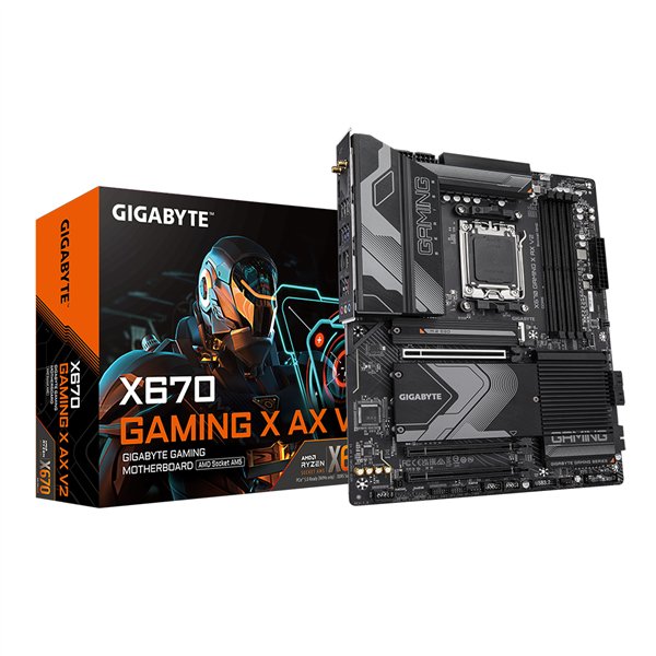 GIGABYTE X670 GAMING X AX V2 placa base AMD X670 Zócalo AM5 ATX