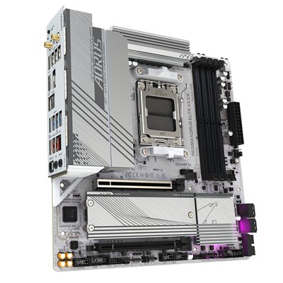 GIGABYTE B650M AORUS ELITE AX ICE Placa base - AMD Ryzen serie