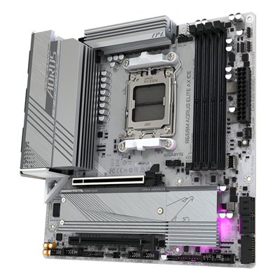 GIGABYTE B650M AORUS ELITE AX ICE Placa base - AMD Ryzen serie