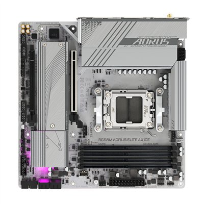 GIGABYTE B650M AORUS ELITE AX ICE Placa base - AMD Ryzen serie