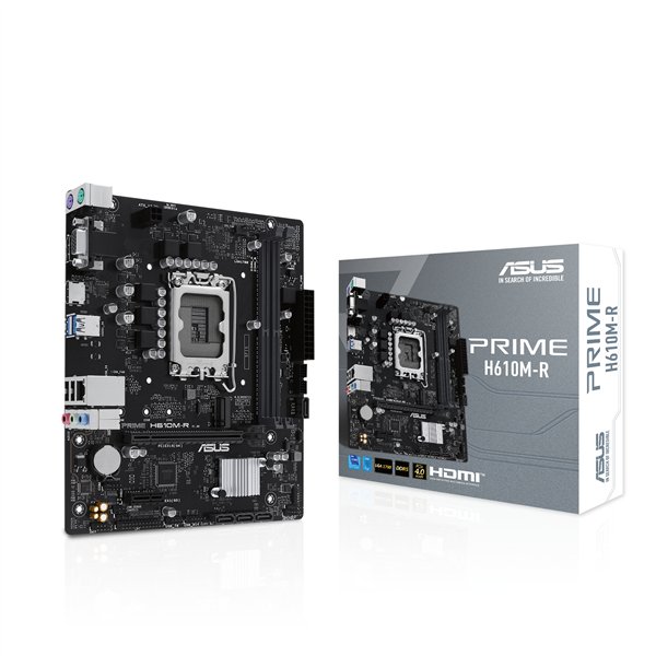 ASUS PRIME H610M-R-SI Intel H610 LGA 1700 micro ATX