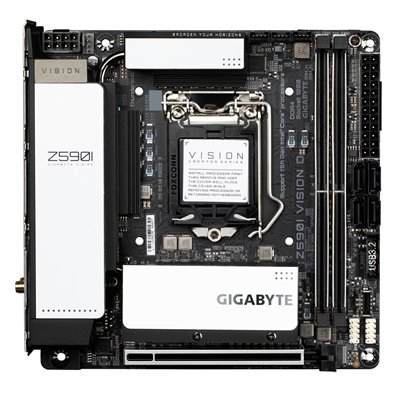 GIGABYTE Z590I VISION D placa base Intel Z590 LGA 1200 (Socket