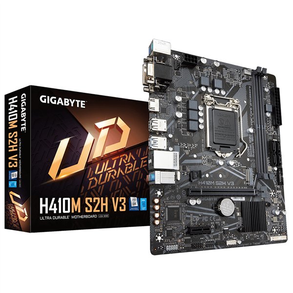 GIGABYTE H410M S2H V3 placa base Intel H510 LGA 1200 (Socket H5) micro ATX