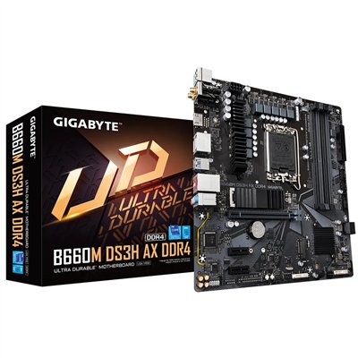 GIGABYTE B660M DS3H AX DDR4 placa base Intel B660 LGA 1700