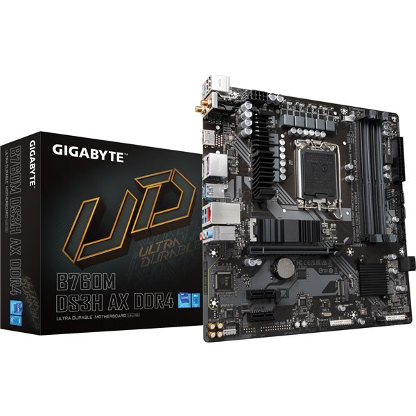 GIGABYTE B760M DS3H AX DDR4