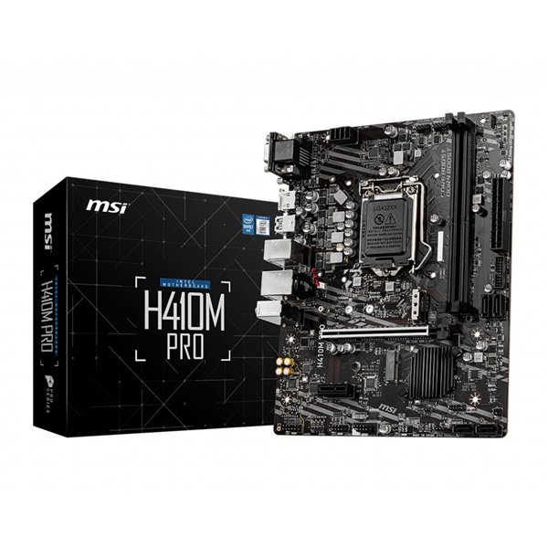 MSI H410M-PRO placa base Intel H410 LGA 1200 (Socket H5) micro ATX