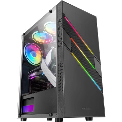 Mars Gaming XL MC-U3 ATX Negra Torre Gaming con iluminación