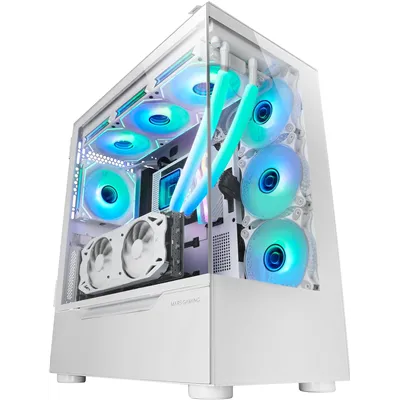 Mars Gaming MC-ULT Blanca Caja Gaming Custom XXL E-ATX, Doble