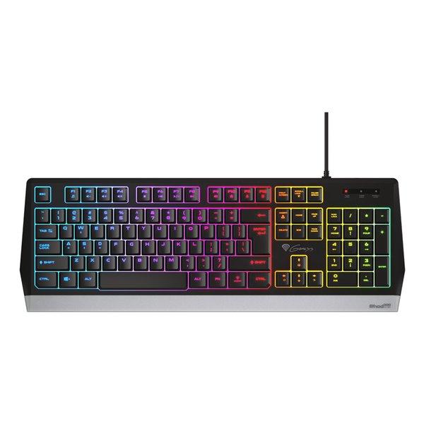 Genesis Rhod 300 RGB Teclado Gaming Español Retroiluminado RGB negro