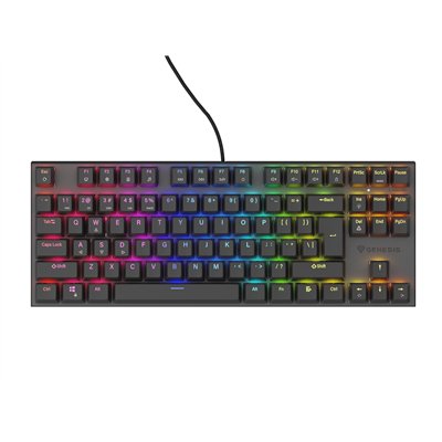 GENESIS Thor 303 TKL teclado Juego USB QWERTY Español Negro