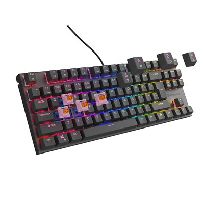 GENESIS Thor 303 TKL teclado Juego USB QWERTY Español Negro