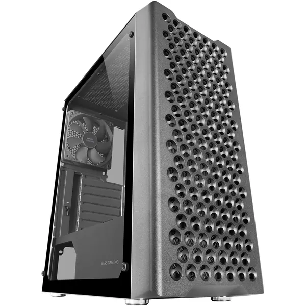 Mars Gaming MC-iPRO Negra Caja Profesional ATX Rejilla Frontal 3D Cristal Templado