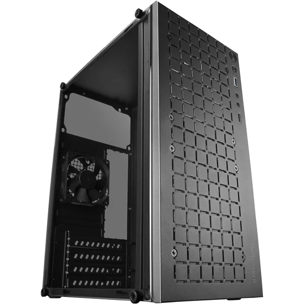 Mars Gaming MC-1000 Negra Caja MicroATX Frontal Metal-Mesh, Ventana Lateral