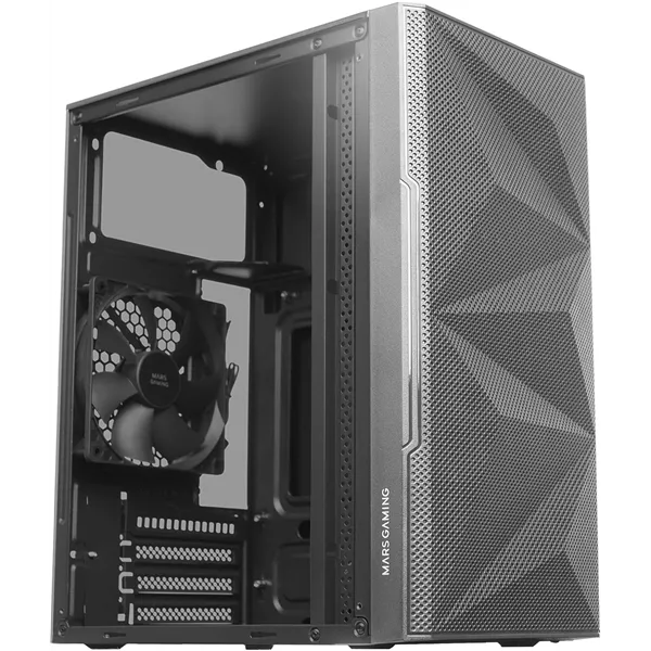 Mars Gaming MC-1500 Negra Caja MicroATX USB 3.0 con Ventana Negra