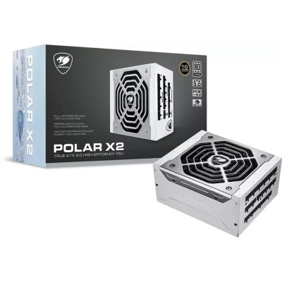 Cougar Polar X2 1200W PCIe 5.0 Fuente 80 Plus Platinum Full