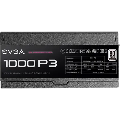 EVGA SuperNOVA P3 1000 Fuente 1000W 80 Plus Platinum Full