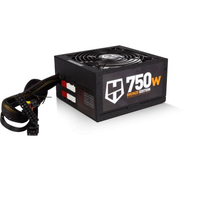 Nox Hummer 750W 80 Plus Bronce Semimodular Ultrasilenciosa