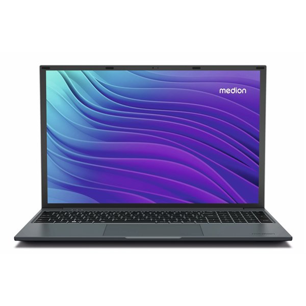 MEDION AKOYA MD62604 Intel® Core™ i7 i7-1255U Portátil 40,6 cm (16") Full HD+ 16 GB LPDDR5-SDRAM 1 TB SSD Windows 11 Home Gris