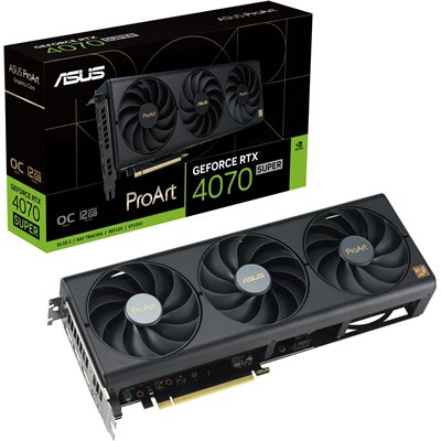 ASUS ProArt GeForce RTX 4070 SUPER OC 12GB GDDR6X