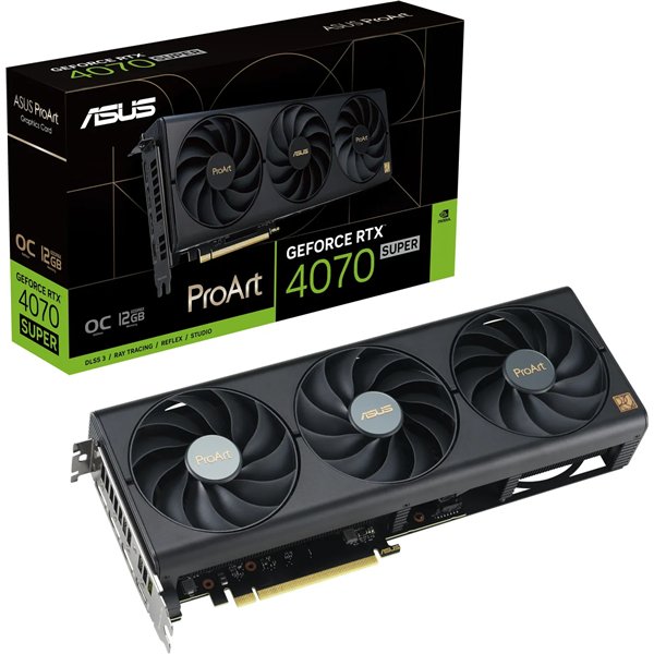 ASUS ProArt GeForce RTX 4070 SUPER OC 12GB GDDR6X