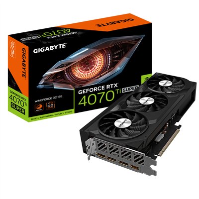 GIGABYTE GeForce RTX 4070 Ti SUPER WINDFORCE OC 16G NVIDIA 16