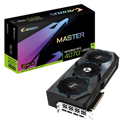 GIGABYTE AORUS GeForce RTX 4070 Ti SUPER MASTER 16G NVIDIA 16